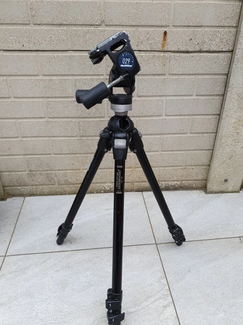 Manfrotto 055PROB Treppiede con testa Manfrotto 029.