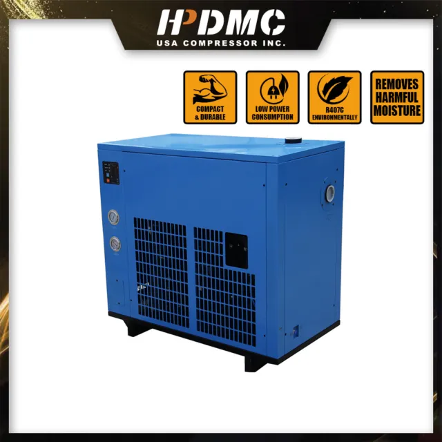 Refrigerated Compressed Air Dryer R410a 230V/60HZ For Screw Air Compressor 3KW