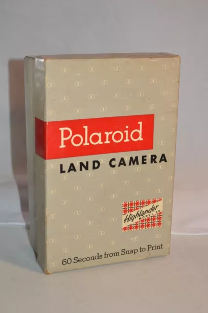 Cámara Polaroid Land modelo 80 con caja