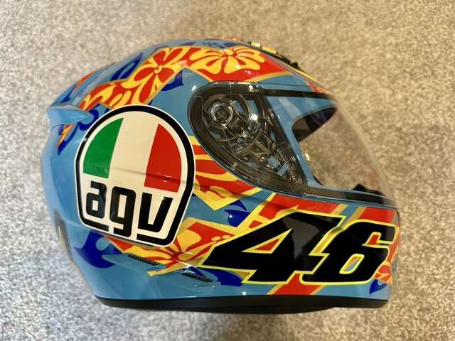 AGV K3- VALENTINO Rossi - Mugello 2001 Replica - MotoGP - VR46 Motorcycle Helmet 89.10 - PicClick UK AGV K3- VALENTINO Rossi - Mugello 2001 Replica - MotoGP - VR46 Motorcycle Helmet 89.10 - PicClick UK