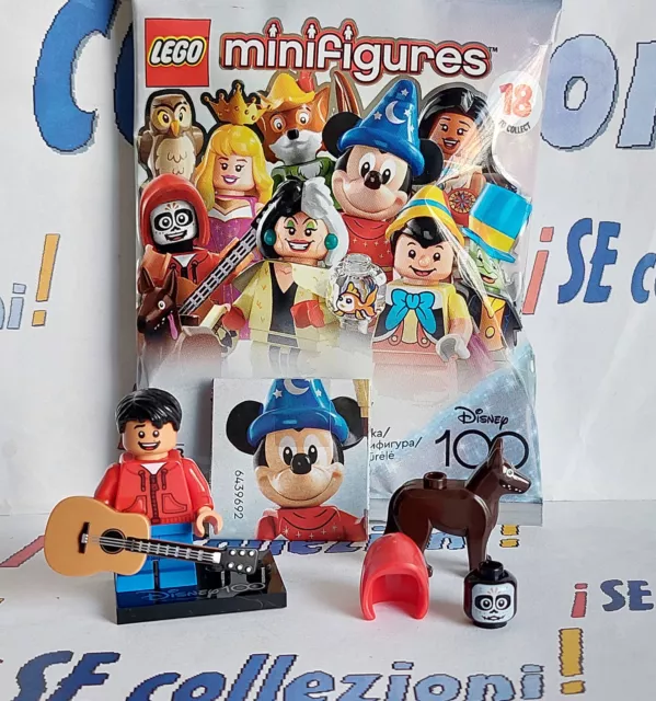 71038 Miguel Rivera Dante Coco LEGO Minifigure Disney set serie 3 100 New Nuovo
