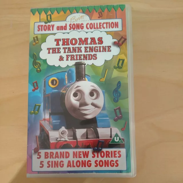 THOMAS THE TANK Engine and Friends Story & Song Collection VHS Video ...