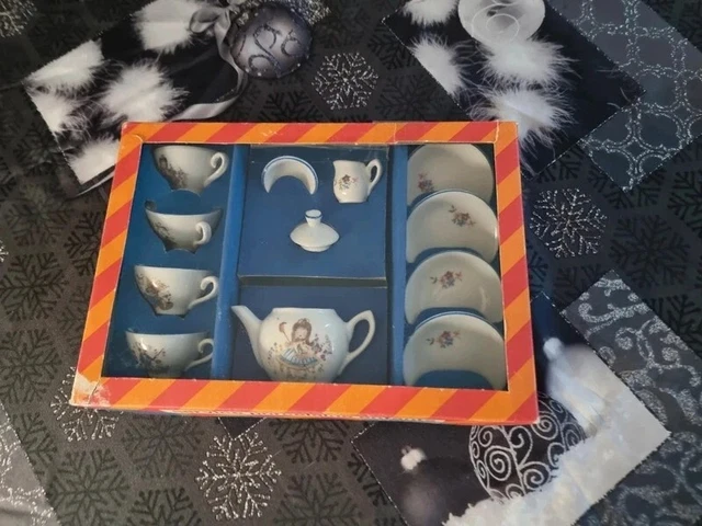 Lot De 3 Assiettes Poupée Anciennes Germaine Bouret - Porcelaine Dînette