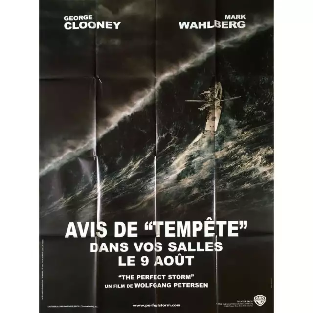 EN PLEINE TEMPETE Affiche de film Prev. - 120x160 cm. - 2000 - George Clooney, W