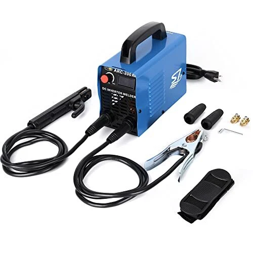 ARC Welder, 200Amp 110V Welding Machine IGBT Inverter Welder with LCD Display, F