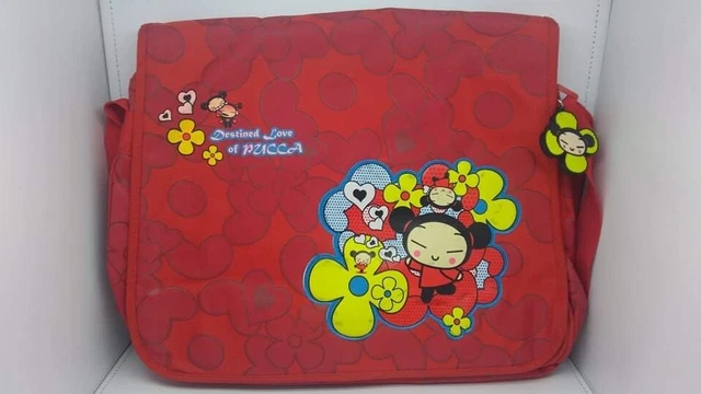 Vintage Destined Love of Pucca Messenger Bag BRAND NEW RARE