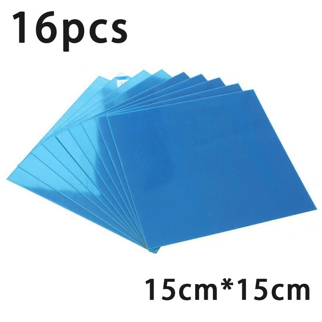 Glass Mosaic Tile Mini Square Mirror Sheet Self Adhesive Stickers DIY Art Craft