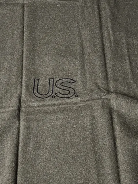 U.s Military Style Army Wool Blanket Camping Survival 60X80 Heavy Duty New