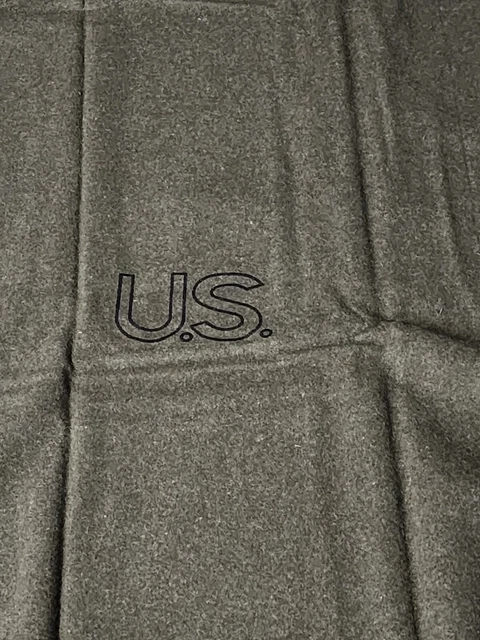 U.s Military Style Army Wool Blanket Camping Survival 60X80 Heavy Duty New U.s Military Style Army Wool Blanket Camping Survival 60X80 Heavy Duty New