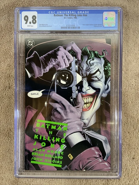 Batman: The Killing Joke CGC 9.8 White Pages 1988 DC Comics Brand New!