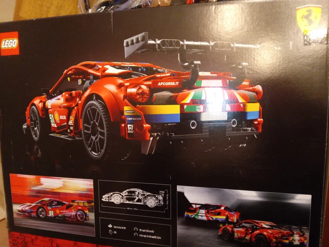 LEGO TECHNIC: FERRARI 488 GTE �??AF Corse #51�?? (42125) A MONTER SET COMPLET NEUF EUR 209,00 