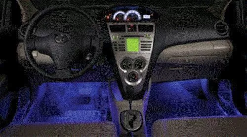 New OEM Toyota Yaris Dash Blue LED LIght Kit 2006-2012 Lighting PTS21-52060-08