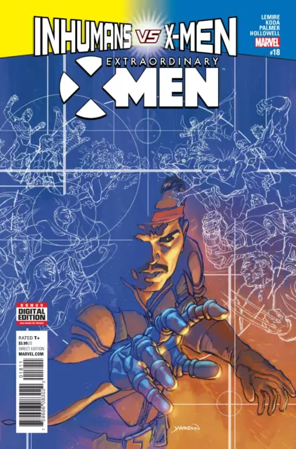 Marvel Comics EXTRAORDINARY X-MEN #18 (2017) Jeff Lemire Regular Cover IVX