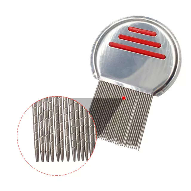 Professional Stainless Steel Hair Lice Comb - No Chemicals - UK Stock