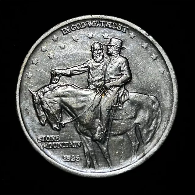 1925 Stone Mountain Commemorative Half Dollar Estate Coin