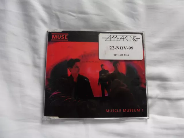 Muse Muscle Museum Cd1 Promo Cd Very Good Condition! Very Rare!