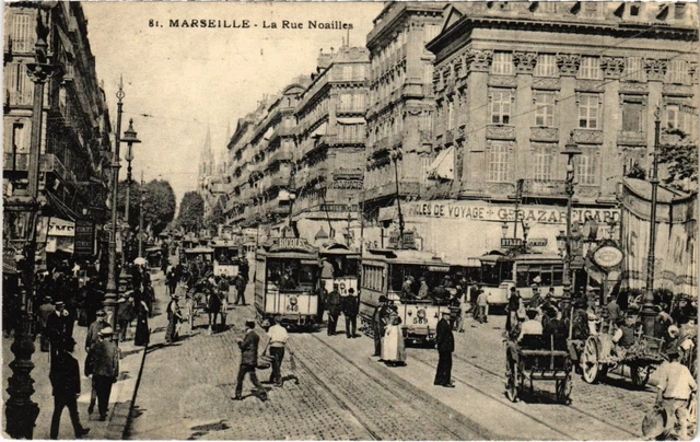 CPA MARSEILLE La Rue Noailles (68565)