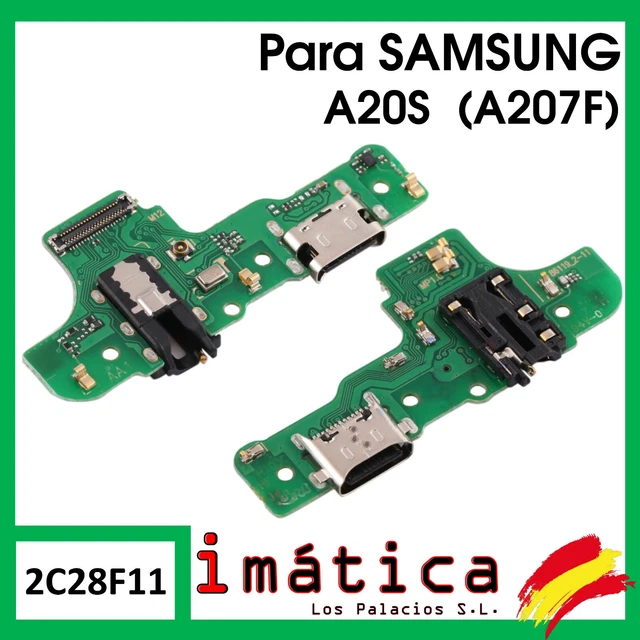 Platte Laden- Für Samsung Galaxy A20s USB Mikrofon Connector Jack Audio A207