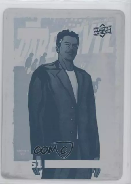 2016 Upper Deck Marvel Annual Printing Plate Cyan 1/1 Purple Man #51 5x8