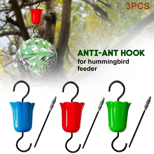 Ant Moat Garden Trap Hooks Hanging Hummingbird Feeder Anti Leakage Portable