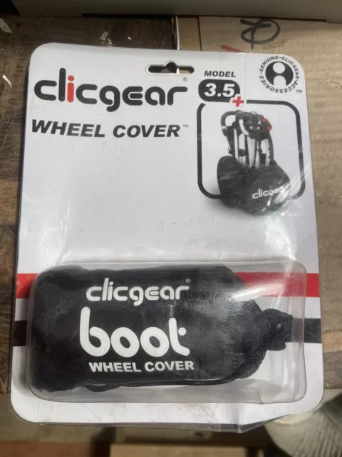 Clicgear CGWC01 Golf Trolley Wheel Covers - Black