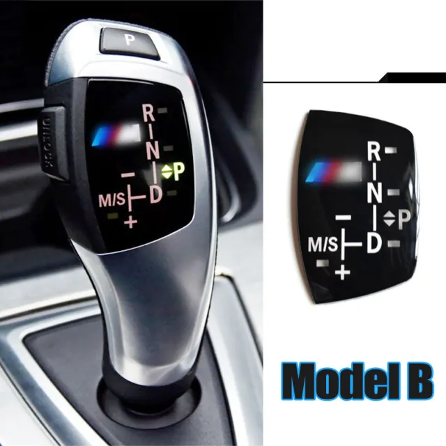 For BMW 3 5 Series X5 X6 F10 F30 F15 M Styling Gear Shift Knob Panel Trim Cover