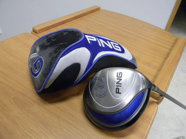 Ping G2 460 cc Driver 10* w/ Headcover- Graphite Ping TFC100 R-Flex Shaft