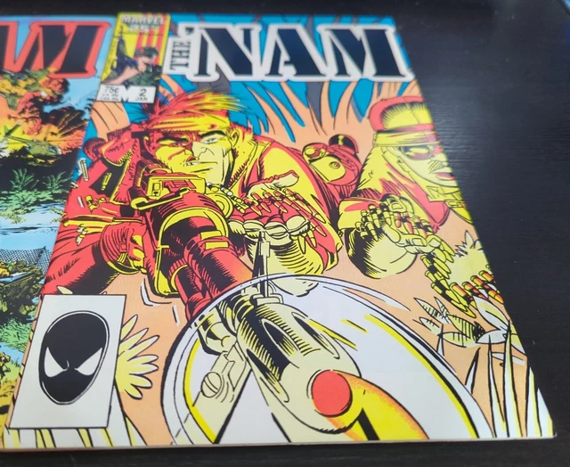 The 'NAM #1 + #2  1986 MARVEL COMICS MICHAEL GOLDEN 3