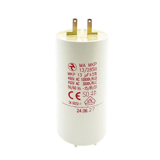 Condensateur De Marche 7µF AEG Arthur Martin - 1256417013, Neuf D'origine