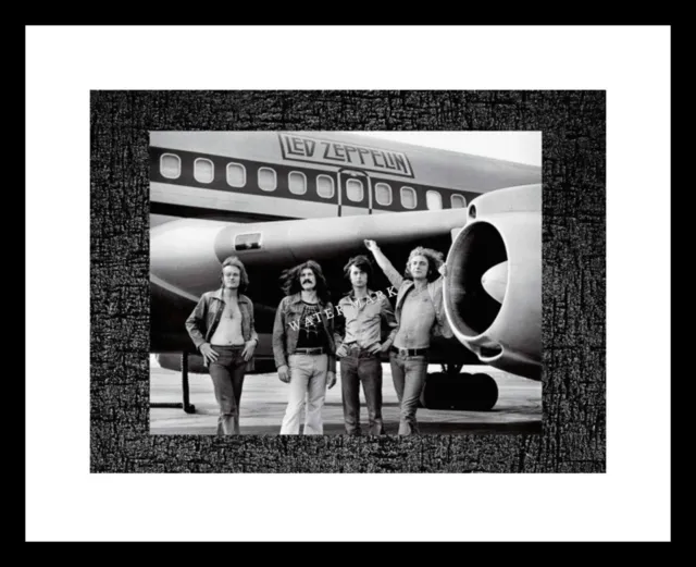 Led Zeppelin 8x10 Photo Picture Print AIRPLANE RARE Rock Band Robert Plant Music