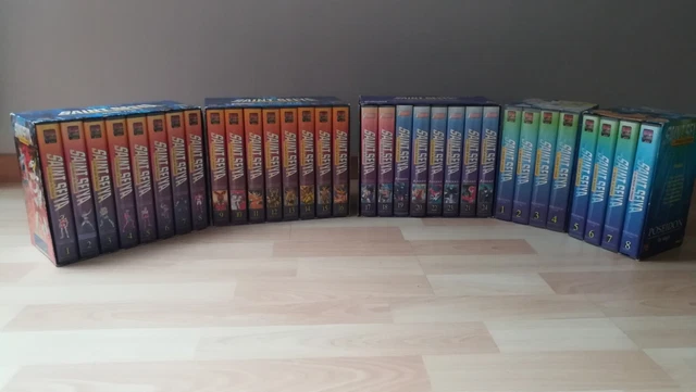 SAINT SEIYA LES Chevaliers Du Zodiaque - Coffret K7 VHS Intégral