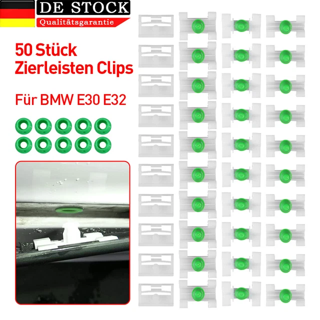 LST Zierleisten Clips 10x - Für BMW E38 E39 OEM 51138166675