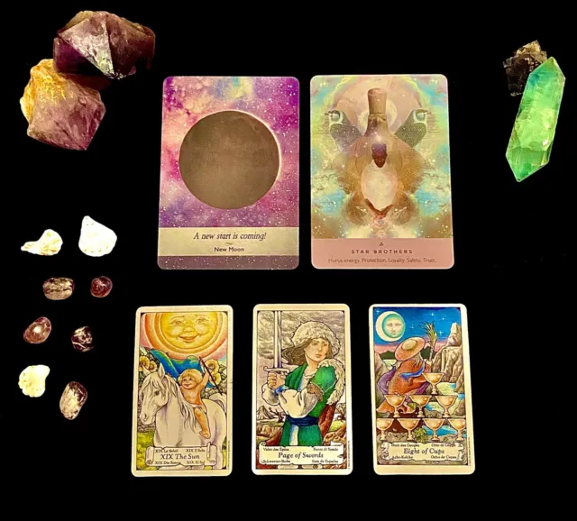 3 Card Spread & Unlimited Choice of Oracles! Psychic Tarot Card Reading BY IVY