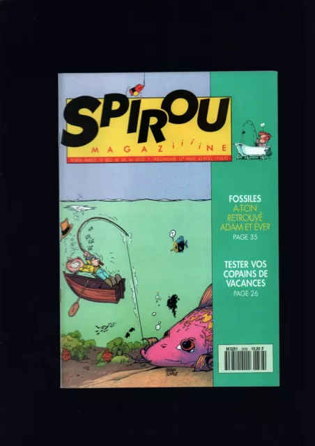 Journal De Spirou N°2836 . 1992 . ( B 64 ) .