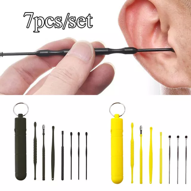 Outil d'élimination du cérumen, kit de nettoyage des oreilles, nettoyeur d' oreilles pour adultes et enfants