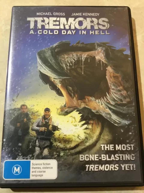 TREMORS A COLD DAY IN HELL - DVD Region 4 - Jamie Kennedy GOOD CONDITION