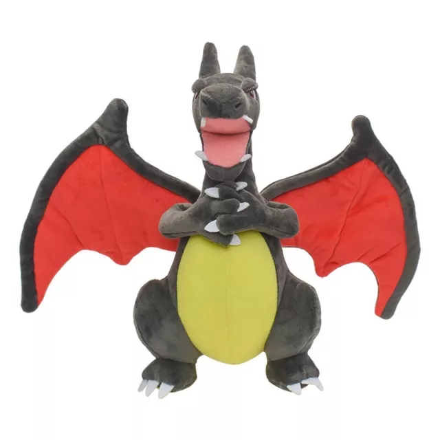 Schimmernder Glurak / Shiny Charizard Stofftier Kuscheltier Anime Plüsch 30 cm