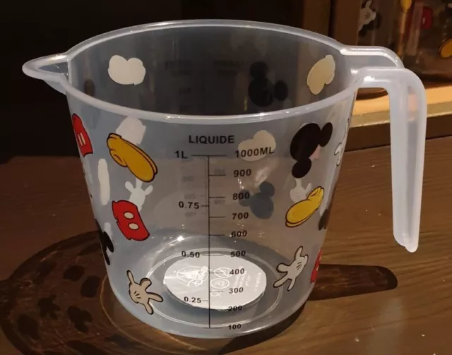 VERRE DOSEUR / Measuring cup / Messbecher MICKEY FUN KITCHEN Disneyland Paris