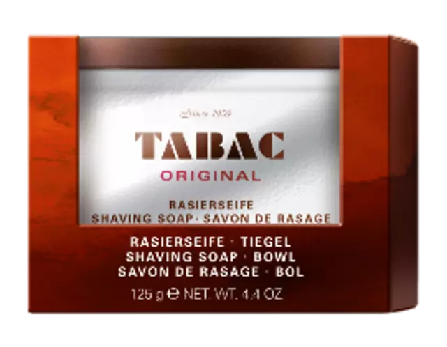 TABAC Shaving Soap 125g in a Ceramic Bowl