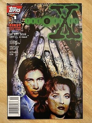 X-Files #1 Comic Book 1st Print - Topps Vol 1 July 1995 - NEWSSTAND EDITION