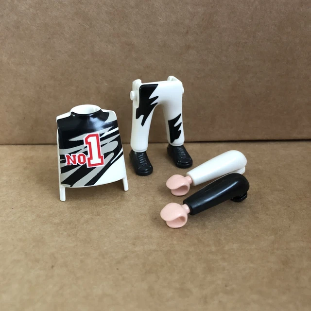 PLAYMOBIL RACING CAR Motor Driver Man Body Parts, Male Men People