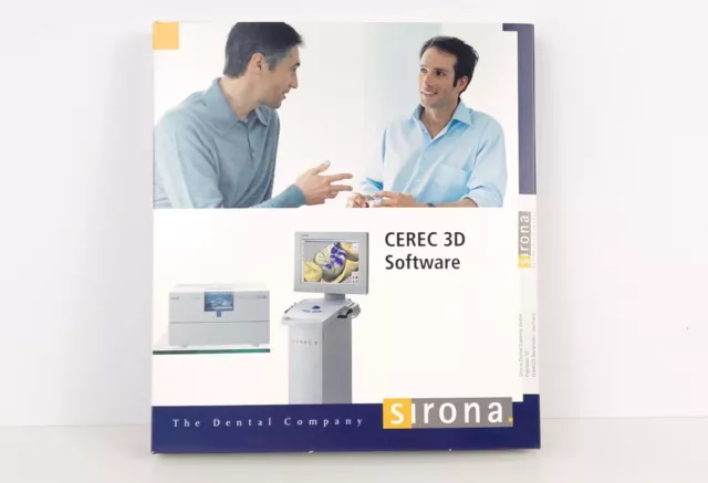 Sirona CEREC 3D Software Disk Programm CAD/CAM Cerec AC Cerec 3 Dental