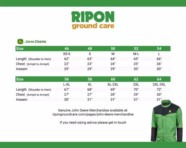 John Deere Field Overalls Green - Adults - MCS1001001 3