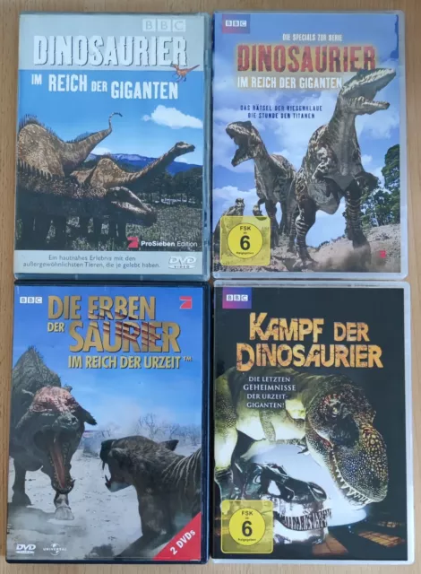 DINOSAURIER - IM Reich Der Giganten, Der Urzeit, Kampf Der Dinos, DVD