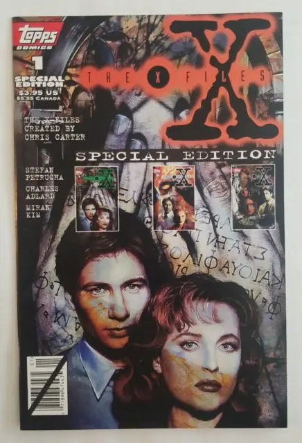 The X-FILES #1 "Not to be Opened Until X-Mas" (1995) Topps Comics: Special Editi