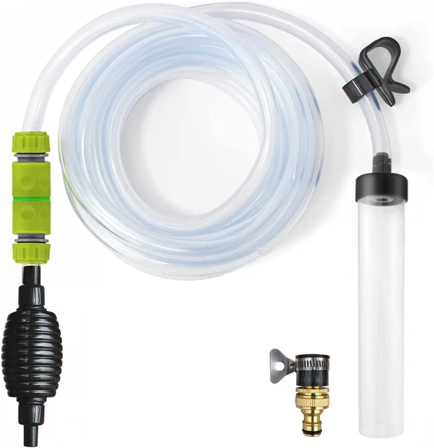 Laifoo 25ft Aquarium Vacuum Gravel Cleaner Fish Tank Siphon Water...