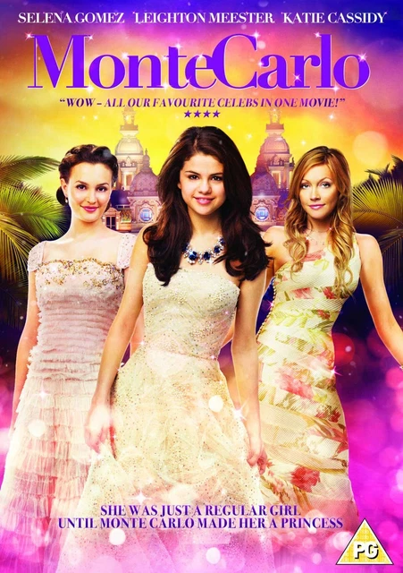 Monte Carlo (DVD) Selena Gomez Leighton Meister Katie Cassidy Cory Monteith