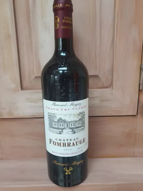 1 Bouteille De Vin  Saint Emilion Grand Cru Chateau Fombrauge 2016