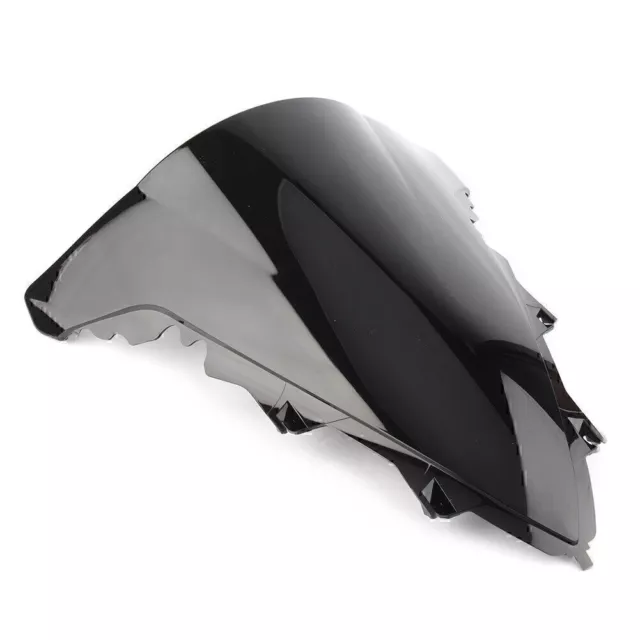 Windshield Windscreen Double Bubble For Yamaha YZF R1 1000 2009-2014 Black