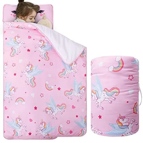 s for Preschool Daycare Toddler Nap Mat for Girls Daughter Kids Unicorn Nap Mat